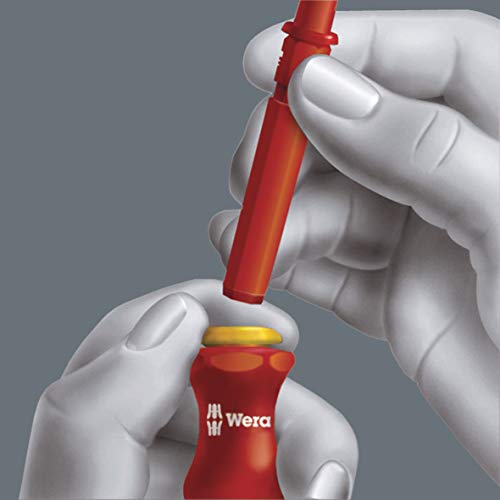 Wera 05136027001 Kraftform Kompakt VDE 17 extra slim 1, Isolierter Schraubendrehersatz, 17-teilig