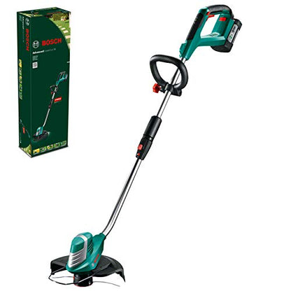 Bosch Home and Garden Akku Rasentrimmer AdvancedGrassCut 36 (1 Akku, 36 Volt System, SchnittkreisØ 30cm, im Karton)