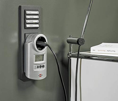 Brennenstuhl Energiemessgerät Primera-Line PM 231 E silber, 1506600 (2er Pack)