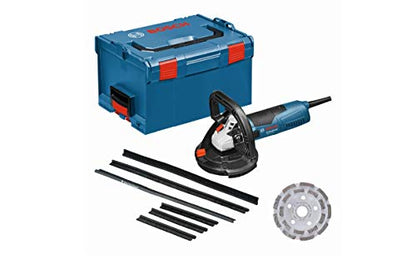 Bosch Professional Betonschleifer GBR 15 CAG (1.500 Watt, Leerlaufdrehzahl 9.300 min-1, Diamanttopfscheibe 125 mm, 3x Ersatzbürstenkranz, in L-BOXX 238)