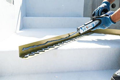 WEICON Aqua-Flex / 310 ml / Klebstoff elastisch haftstark / zum Abdichten / grau