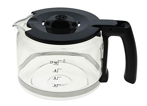Glaskannne 4055517496 kompatibel mit /Ersatzteil für AEG Electrolux CM6-1-5ST Kaffeemaschine mit Mahlwerk