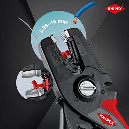 Knipex PreciStrip16 Automatische Abisolierzange 190 mm 12 52 195