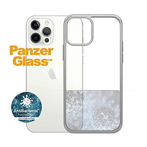PanzerGlass Color Case iPhone 12/12 Pro Antibakt, Silver