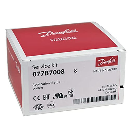 Thermostat 077B7008 Danfoss Nr.8 Temperaturregler mit Zubehör Flaschenkühler