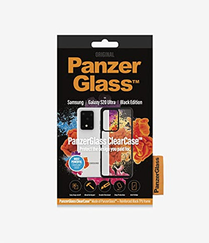 PanzerGlass™ ClearCase™ Samsung Galaxy S20 Ultra - Black Edition