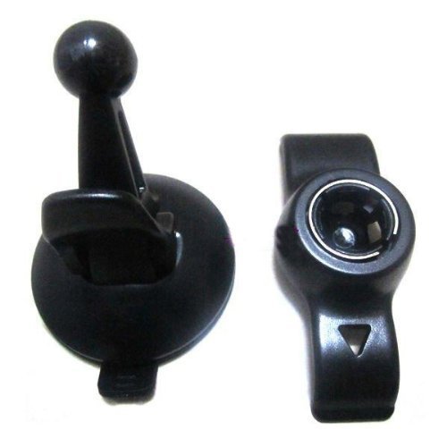 EKIND Car Windscreen Windshield Suction Cup Mount Holder Cradle for GPS Garmin Nuvi 50 50LM GPS (Compare to Garmin 010-11765-02) Black