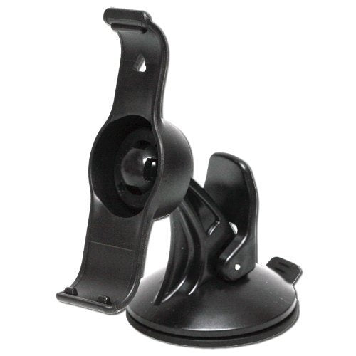 EKIND Car Windscreen Windshield Suction Cup Mount Holder Cradle for GPS Garmin Nuvi 50 50LM GPS (Compare to Garmin 010-11765-02) Black