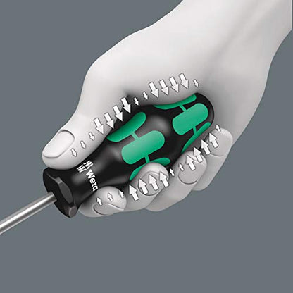 Wera TORX® BO-Schraubendrehersatz 367/6 TORX® BO Kraftform Plus + Rack, 6-teilig, 05138250001