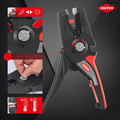 Knipex PreciStrip16 Automatische Abisolierzange 190 mm 12 52 195