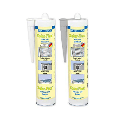 WEICON Solar-Flex MS-Polymer 290 ml grau | Klebstoff für die Solar- und Photovoltaikanlagen