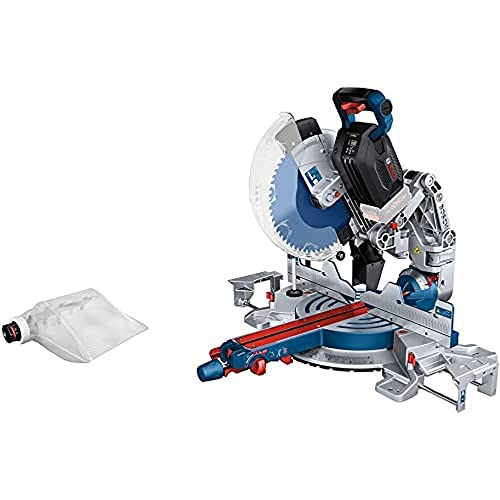Bosch Professional BITURBO Akku-Gehrungssäge GCM 18V-305 GDC (inkl. Sägeblatt, Connectivity-Modul, Staubbeutel, ohne Akkus und Ladegerät, im Karton)