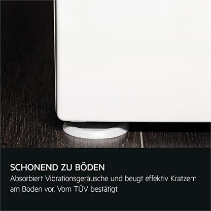 AEG Schwingungsdämpfer A4WZPA02 / 4 Stück Schwingungsdämpfer / Ø 45 mm / geräuschreduzierend / Anti-Vibration / für Waschmaschinen und -trockner sowie Wäschetrockner