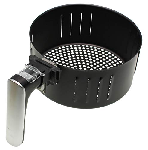 Korb 0480048 NUR/AUSSCHLIEßLICH kompatibel mit/Ersatzteil für Severin FR2430 Heißluft-Fritteuse