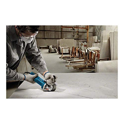 Bosch Professional Winkelschleifer GWS 750 (Scheiben-∅ 125 mm, 750 Watt, inkl. Aufnahmeflansch, Schutzhaube, Spannmutter, Zusatzhandgriff, Zweilochschlüssel, im Karton)