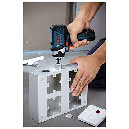 Bosch Professional 12V System Akku Drehschlagschrauber GDR 12V-105 (max. Drehmoment 105 Nm, ohne Akkus und Ladegerät, in L-BOXX 102)