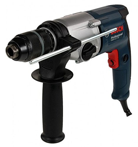 Bosch Professional Bohrmaschine GBM 13-2 RE (inkl. Zahnkranzbohrfutter 1,5-13mm, Zusatzhandgriff, Tiefenanschlag 210 mm, Karton)