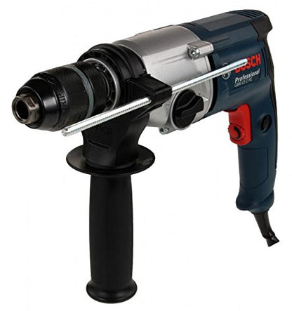 Bosch Professional Bohrmaschine GBM 13-2 RE (inkl. Zahnkranzbohrfutter 1,5-13mm, Zusatzhandgriff, Tiefenanschlag 210 mm, Karton)