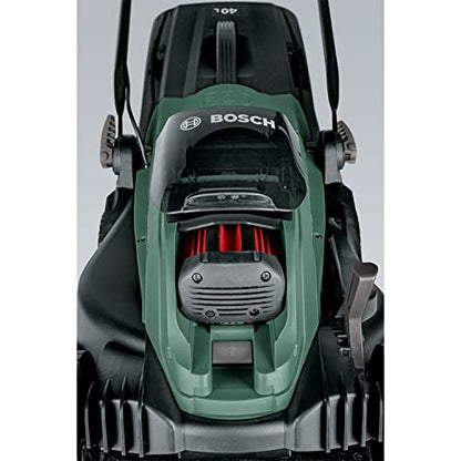 Bosch Home and Garden Akku Rasenmäher EasyRotak 36-550 (36 V, 1 Akku 4,0 Ah, Schnittbreite: 37 cm, Rasenflächen bis 550 m2, im Karton) Neues Design | EasyRotak
