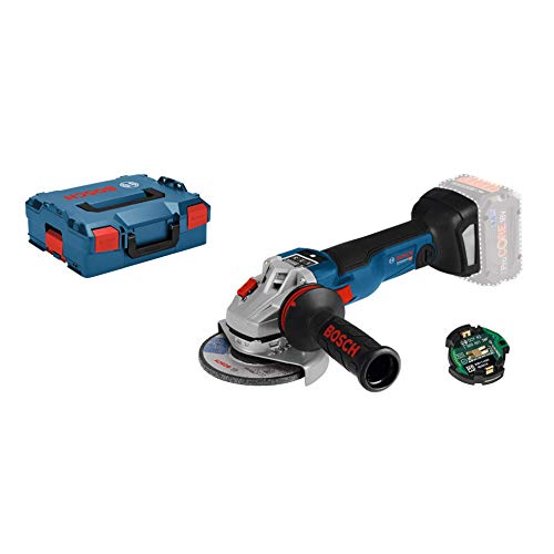 Bosch Professional 18V System Akku Winkelschleifer GWS 18V-10 SC (Scheiben-Ø: 125 mm, inkl. Connectivity-Modul, ohne Akkus und Ladegerät, in L-BOXX)