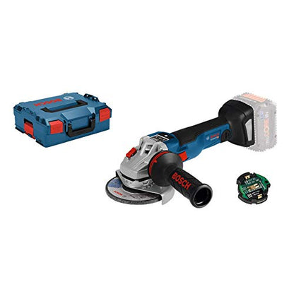 Bosch Professional 18V System Akku Winkelschleifer GWS 18V-10 SC (Scheiben-Ø: 125 mm, inkl. Connectivity-Modul, ohne Akkus und Ladegerät, in L-BOXX)