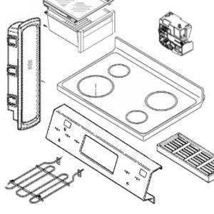 Bosch thermador Rahmen 491618 00491618