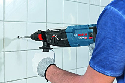 Bosch Professional Bohrhammer GBH 2-28 F (SDS-plus-Wechselfutter, 13 mm Schnellspannbohrfutter, bis 28 mm Bohr-Ø, Rückschlag-Schutz, in L-BOXX)
