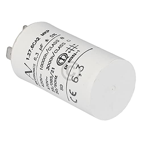 Kondensator AEG 5028628300/2 6,3µF für Dunstabzugshaube 50286283002