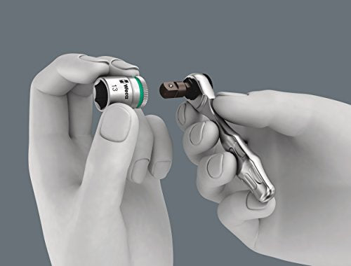 Wera 05135918001 Kraftform Kompakt Zyklop Mini 2, 27-teilig, One Size