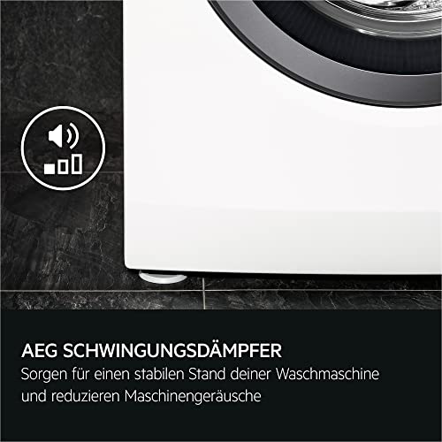AEG Schwingungsdämpfer A4WZPA02 / 4 Stück Schwingungsdämpfer / Ø 45 mm / geräuschreduzierend / Anti-Vibration / für Waschmaschinen und -trockner sowie Wäschetrockner