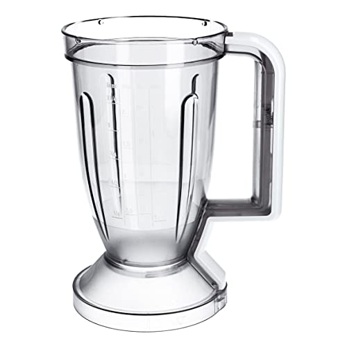 Bosch Siemens 649835 00649835 ORIGINAL Mixbecher Mixbehälter Mixschüssel Behälter Becher Schüssel Kunststoff 140mmØ 1,25L Küchenmaschine Küchenrührgerät Pürierbecher Mixer auch Balay Constructa