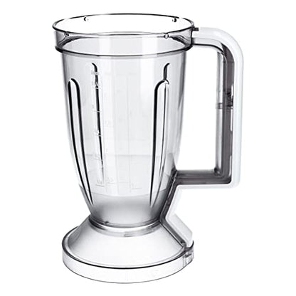 Bosch Siemens 649835 00649835 ORIGINAL Mixbecher Mixbehälter Mixschüssel Behälter Becher Schüssel Kunststoff 140mmØ 1,25L Küchenmaschine Küchenrührgerät Pürierbecher Mixer auch Balay Constructa