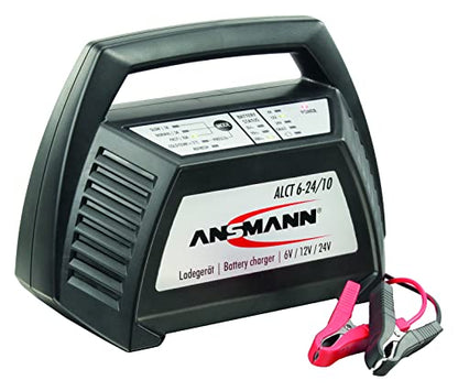 Ansmann ALCT-6-24/10 Batterie Multi-Ladegerät 6V/12V/24V 10A