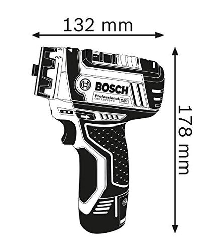 Bosch Professional 12V System Akku-Bohrschrauber GSR 12V-15 FC (inkl. 2x2.0 Ah Akku, Ladegerät GAL 12V-40, 4x Aufsätze, L-BOXX 102)