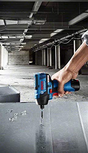 Bosch Professional 06019E0003 Drehschlagschrauber GDR 12V-110 (ohne Akku, 12 V, max. Drehmoment: 110 Nm, in L-BOXX)