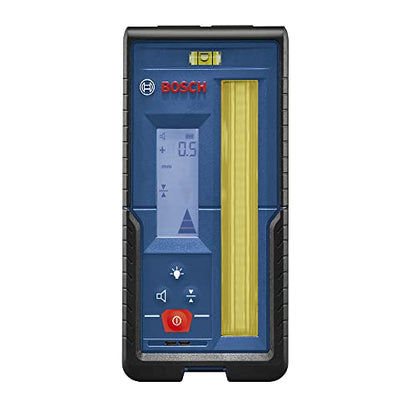 Bosch Professional Rotationslaser-Empfänger LR 45 (roter und grüner Laserstrahl, Empfängerhalterung RB 45, 2 AA-Batterien, Reichweite: bis 300 m Radius)