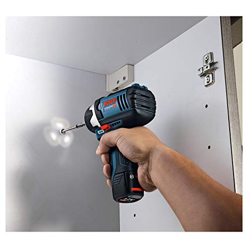 Bosch Professional 12V System Akku Drehschlagschrauber GDR 12V-105 (max. Drehmoment 105 Nm, ohne Akkus und Ladegerät, in L-BOXX 102)