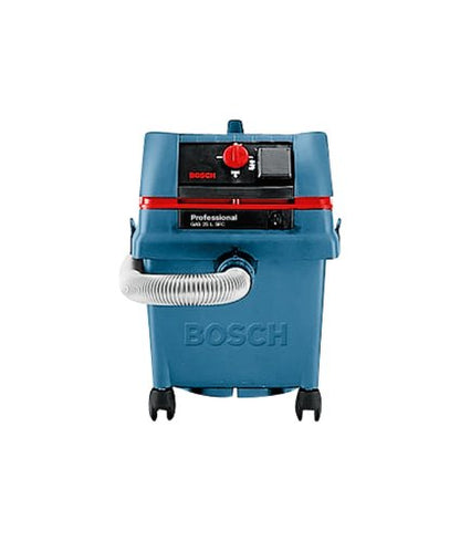 Bosch Professional Nass-/Trockensauger GAS 25 L SFC (inkl. Grobschmutzdüse, Fugendüse, Schlauch 3 m, Bodendüsen-Set, Papierbeutel, 1 x Polyesterfilter, Luftreguliergriff, 2 x Absaugrohr)