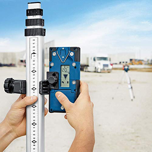 Bosch Professional 18V System Rotationslaser GRL 600 CHV (1x Akku 18 V, 4,0 Ah + ladegerät, mit App-Funktion, max. Arbeitsbereich: 600 m, in Handwerkerkoffer)