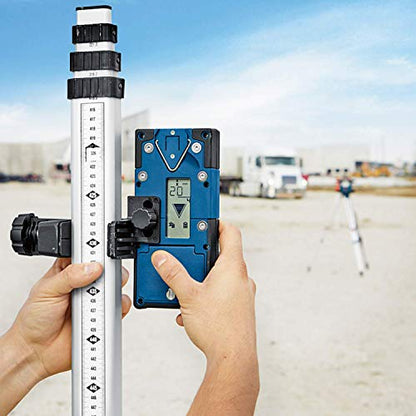 Bosch Professional 18V System Rotationslaser GRL 600 CHV (1x Akku 18 V, 4,0 Ah + ladegerät, mit App-Funktion, max. Arbeitsbereich: 600 m, in Handwerkerkoffer)