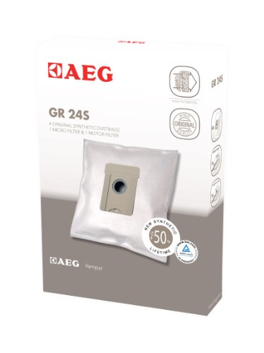 AEG 9002565415 Electrolux GR 24S Staubsaugerbeutel, Synthetic, Sonstige