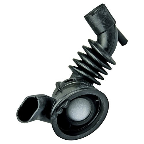 Bosch Siemens 480436 00480436 ORIGINAL Schlauch Einlaufschlauch Bottichschlauch Gummibalg Faltenbalg Einlaufkastenschlauch mit 4 Öffnungen 5 Falten Ökoverschluss für Waschmaschine
