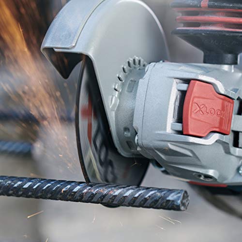 Bosch Professional Winkelschleifer GWX 19-125 S (1900 Watt, für X-Lock Zubehör, ScheibenØ: 125 mm, inkl. Anti-Vibrationshandgriff, Schutzhaube, im Karton)