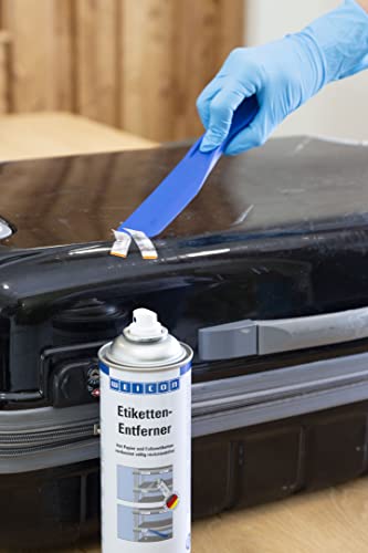 WEICON Etiketten-Entferner / 500 ml / mit Spezial-Spatel für effektives Arbeiten