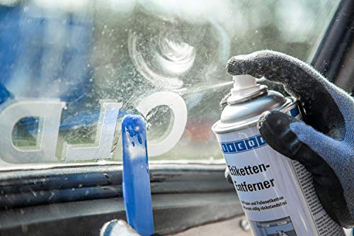 WEICON Etiketten-Entferner / 500 ml / mit Spezial-Spatel für effektives Arbeiten