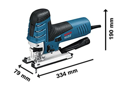 Bosch Professional Stichsäge GST 150 CE (780 Watt, Schnitttiefe Holz max: 150 mm, ohnne Schlauch, im Koffer)