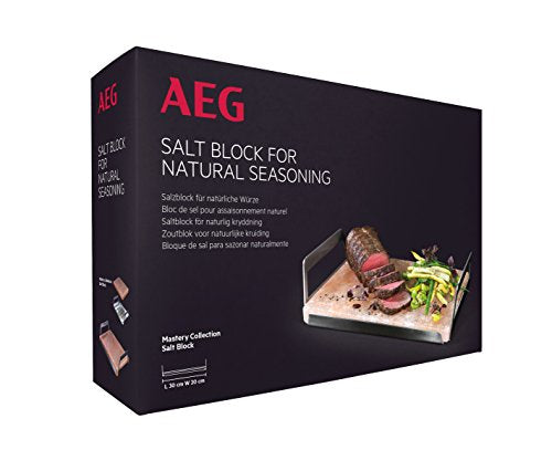 AEG Salzblock A2SLT / Alle Beheizungsarten (Kochfelder und Backöfen) / Himalajasalz