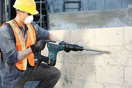 Bosch Professional Bohrhammer GBH 5-40 D (SDS Max, inkl. Zusatzhandgriff, Fetttube, Maschinentuch, im Koffer)