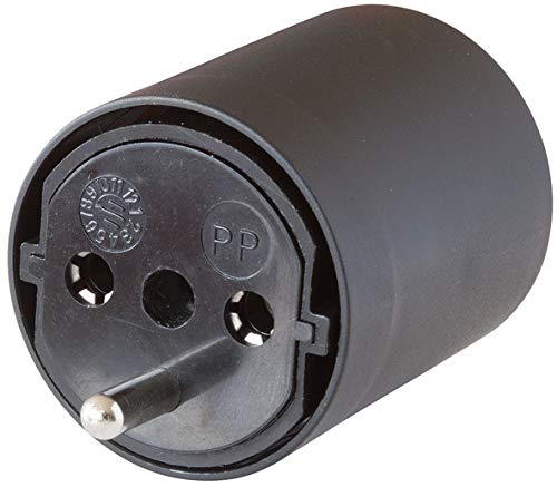 Brennenstuhl Fix-Adapter DE auf CH schwarz 230V 3-polig