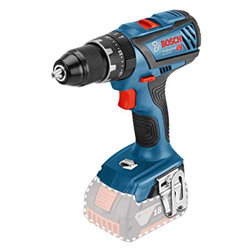 Bosch Professional 18V System GSB 18V-28 - Taladro percutor a batería (63 Nm, 1900 rpm, sin batería, en caja)